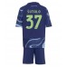 Maillot de foot Ajax Josip Sutalo #37 Extérieur vêtements enfant 2025-26 Manches Courtes (+ pantalon court)